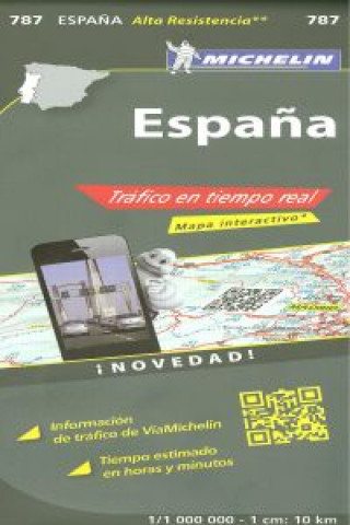 Carte MAPA NATIONAL ESPA?A TRAFICO EN TIEMPO REAL: TRAFICO EN TIEMPO REAL CON CODIGOS QR 