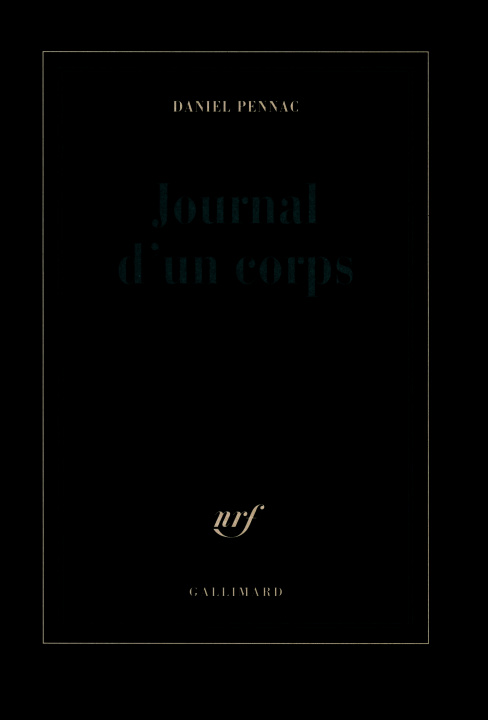 Buch Journal d'un corps Daniel Pennac