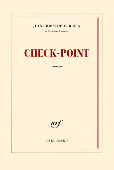 Książka Check-point Jean-Christophe Rufin