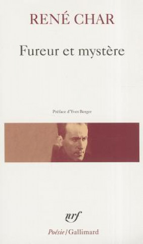 Kniha Fureur et mystere Rene Char
