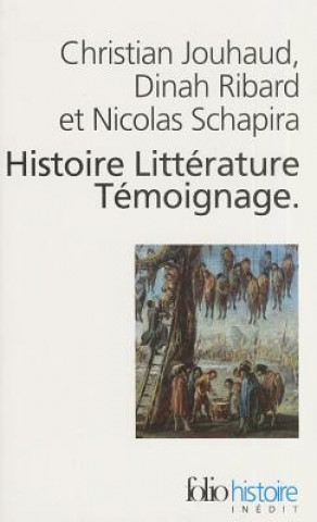 Könyv Histoire Litterature Temoi Schap/Riba/Jouh