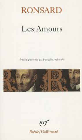 Kniha Les amours Pierre De Ronsard