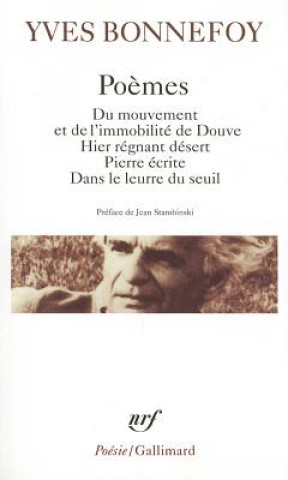 Kniha Poemes Bonnefoy Yves Bonnefoy