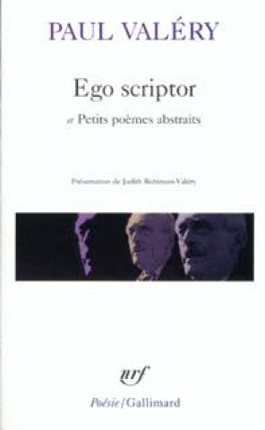 Kniha Ego Scriptor Paul Valéry