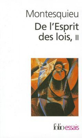 Kniha de L Esprit Des Lois Montesquieu