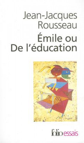 Książka Emile Ou de L Education J. Rousseau