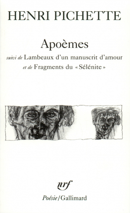 Kniha Apoemes Lambeaux Henri Pichette