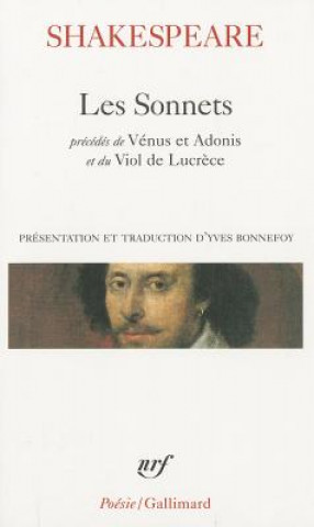 Könyv Sonnets Venus Et Adonis W. Shakespeare