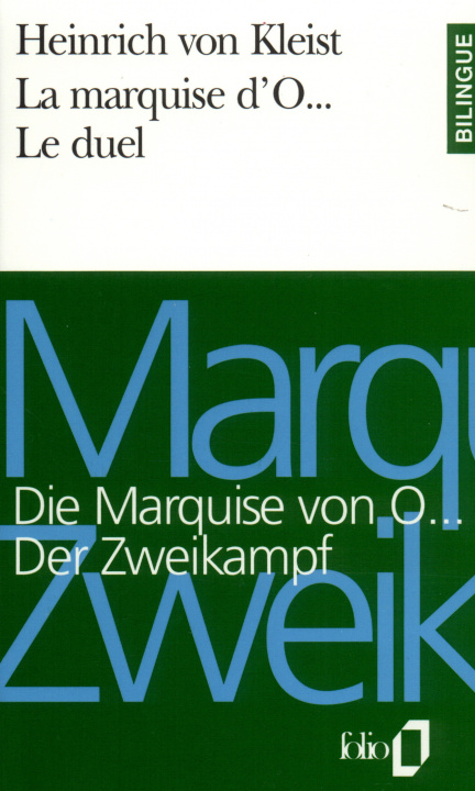Könyv Marq D O Le Du Fo Bi H. Kleist