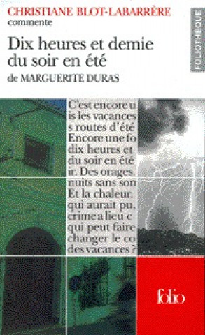 Kniha Dix Heures Et Demie Fo T C. Blot-Labarre