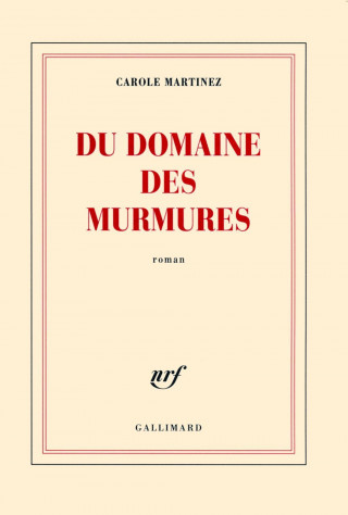 Book Du domaine des murmures Carole Martinez