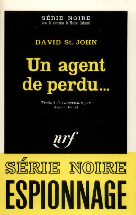 Buch Agent de Perdu John St