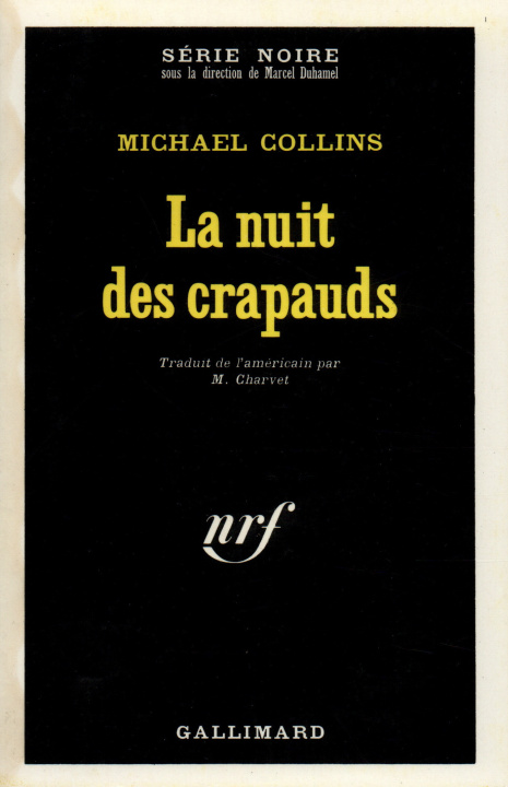 Kniha Nuit Des Crapauds Michael Collins