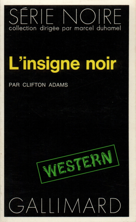 Libro Insigne Noir Clifton Adams