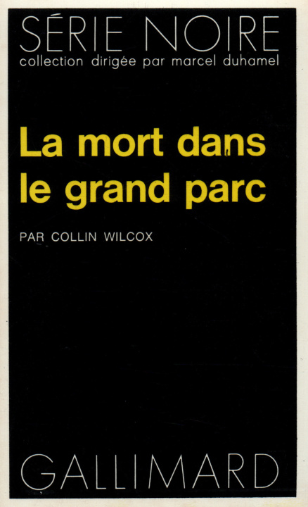 Kniha Mort Dans Le Grand Parc C. Wilcox