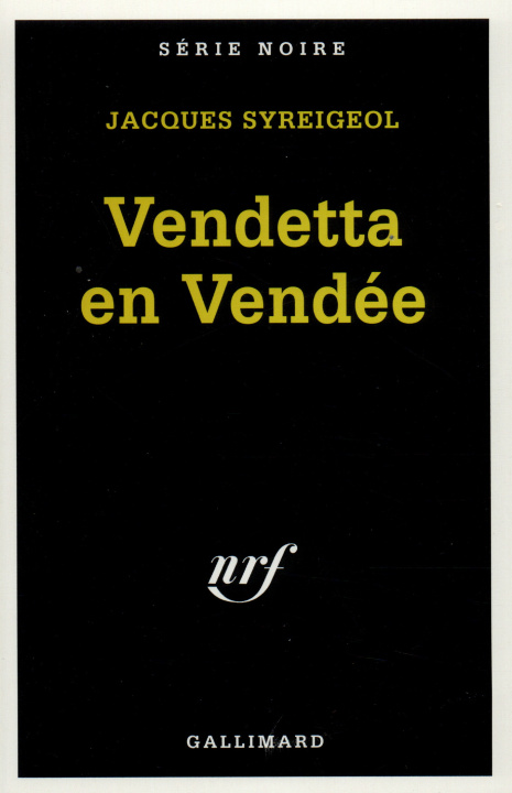 Knjiga Vendetta En Vendee J. Syreigeol