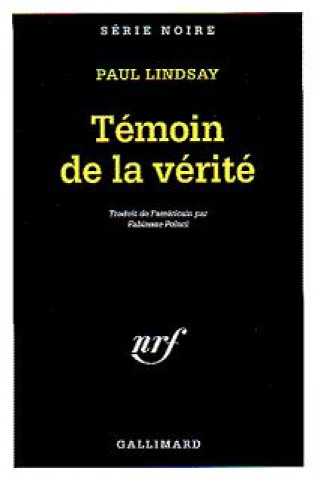 Kniha Temoin de La Verite P. Lindsay