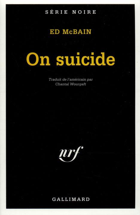 Kniha On Suicide Ed McBain