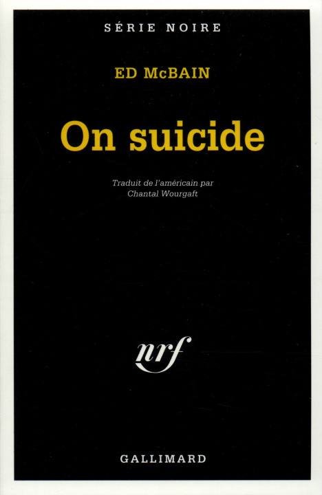 Książka On Suicide Ed McBain