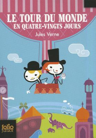 Knjiga Le tour du monde en quatre-vingts jours Jules Verne