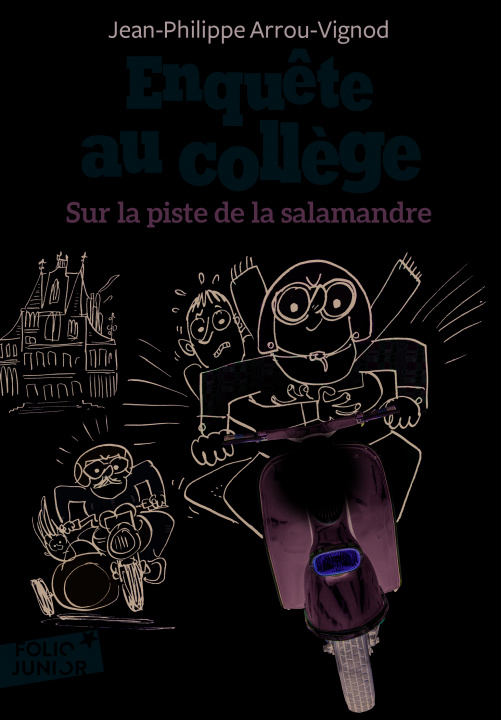 Book Enquete au college/Sur la piste de la salamandre Jp Arrou-Vignod