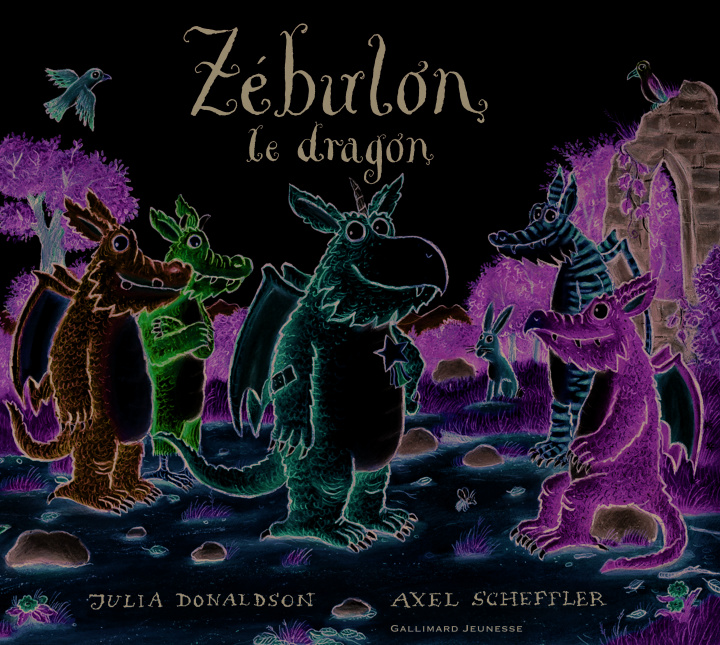 Knjiga Zébulon le dragon Julia Donaldson