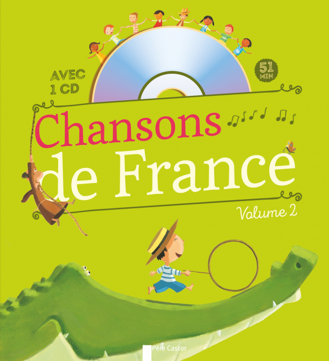 Libro Chansons de France pour les petits/volume 2 Hervé le Goff