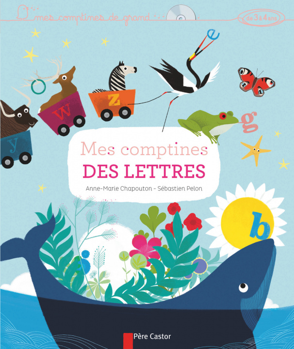 Kniha Mes comptines des lettres (Livre + CD) Anne-Marie Chapouton