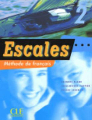 Книга Escales Textbook (Level 2) Blanc