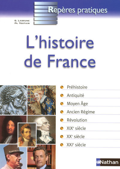Carte L' Histoire de France Gerard Labrune