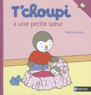Carte T'choupi A une Petite Soeur Thierry Courtin