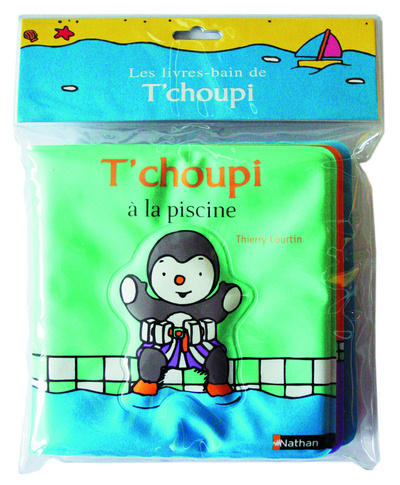 Libro T'Choupi a la Piscine Thierry Courtin