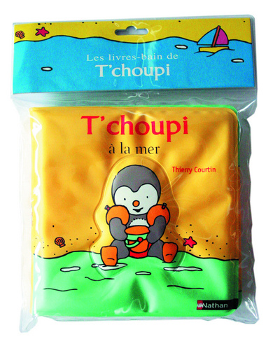 Carte T'Choupi a la Mer Thierry Courtin