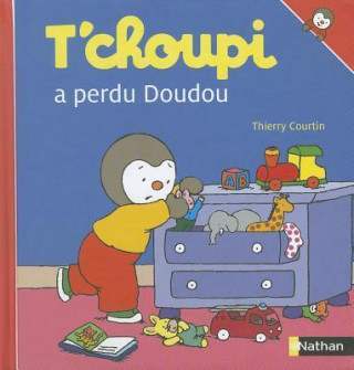 Kniha T'choupi A Perdu Doudou Thierry Courtin