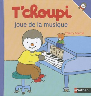 Könyv T'choupi Joue de la Musique Thierry Courtin