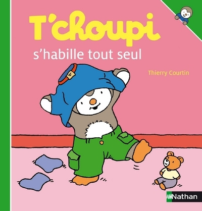 Carte T'Choupi S'Habille Tout Seul Thierry Courtin