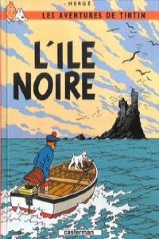 Carte Les Aventures de Tintin. L'île noire Hergé