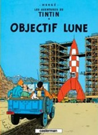 Kniha Obectif lune Hergé