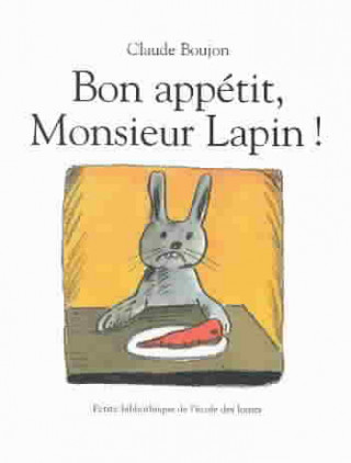 Carte Bon Appetit, Monsieur Lapin Claude Boujon
