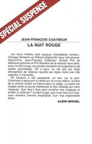 Carte Nuit Rouge (La) Jean-Francois Coatmeur