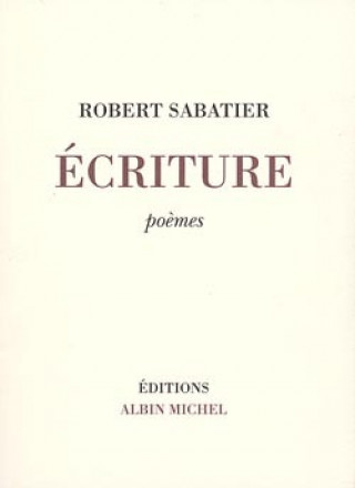 Carte Ecriture Robert Sabatier