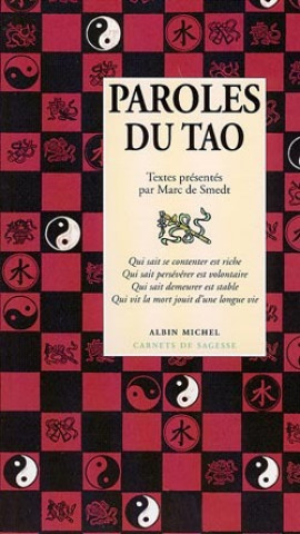 Livre Paroles Du Tao Marc Smedt