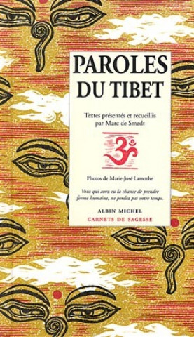 Kniha Paroles Du Tibet Marc Smedt