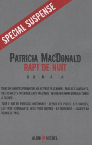 Kniha Rapt de Nuit Patricia Macdonald