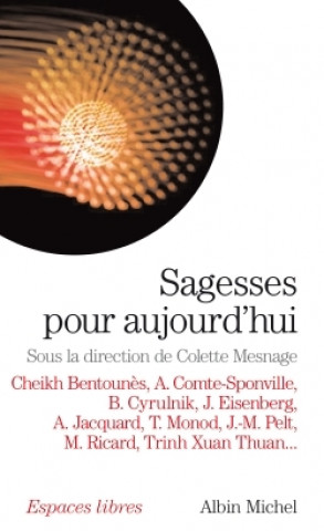Kniha Sagesses Pour Aujourd'hui Colette Mesnage