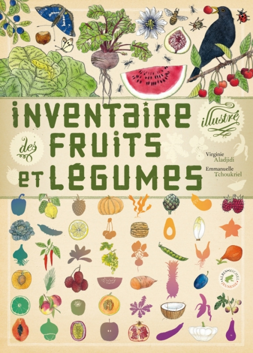 Carte Inventaire Illustre Des Fruits Et Legumes Virginie Aladjidi