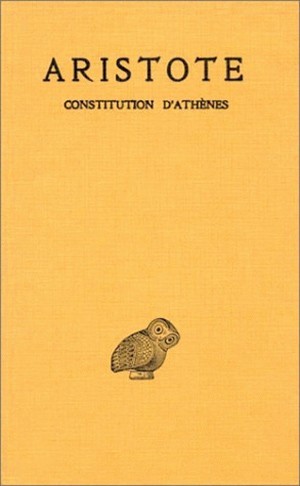 Knjiga Aristote, Constitution D'Athenes Bernard Haussoullier