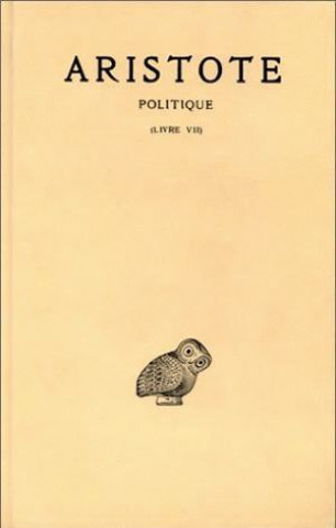 Książka Aristote, Politique: Livre VII J. Aubonnet