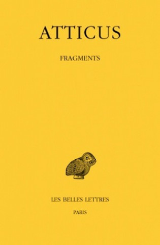 Carte Atticus, Fragments Edouard Des Places