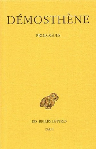 Kniha Demosthene, Prologues Robert Clavaud